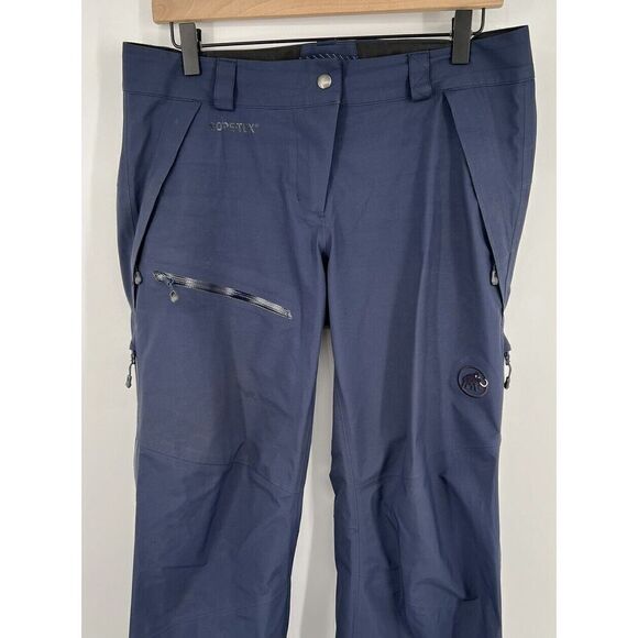 Mammut Pischa HS Pants Size 8 Gore Tex Pro Venting Snowboard Ski Snow Womens - Picture 2 of 12